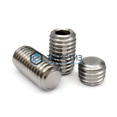 Винт установочный с засверл. концом, внутренний шестигранник ИСО 4029 (ДИН 916) А2 M 4X 8 |  «ТАТМЕТИЗ» Винт установочный с засверл. концом, внутренний шестигранник ИСО 4029 (ДИН 916) А2 M 4X 8 -  магазин крепежа «ТАТМЕТИЗ»
