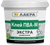 Клей ПВА-М Экстра универсальный  0,9 кг- ЛАКРА -  магазин крепежа «ТАТМЕТИЗ»