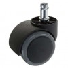 Колесо мебельное поворотное, обрезиненное, крепление штырь PWK 50 |  «ТАТМЕТИЗ» Колесо мебельное поворотное, обрезиненное, крепление штырь PWK 50 -  магазин крепежа «ТАТМЕТИЗ»