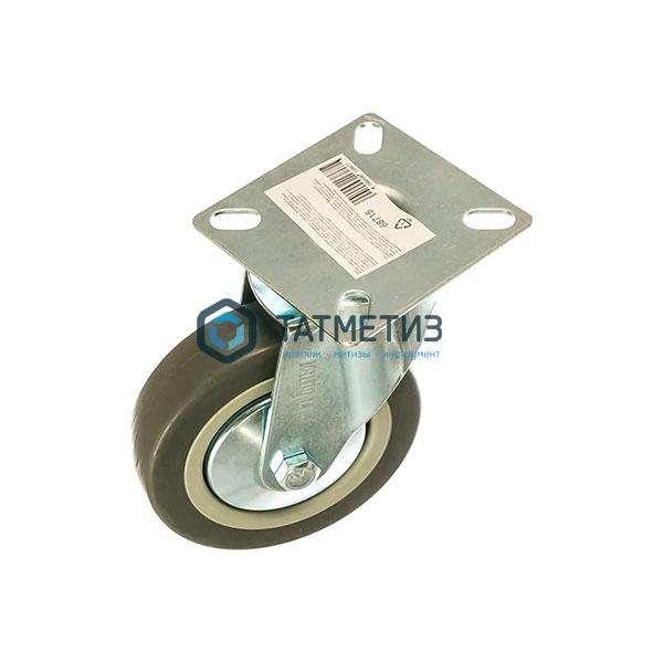 Колесо поворотное d 100мм, крепление  платформенное// Сибртех Колесо поворотное d 100мм, крепление  платформенное// Сибртех