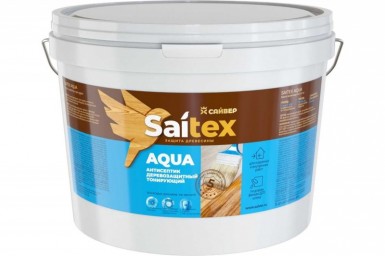 Деревозащитное средство Saitex AQUA  ОРЕГОН  1 л./9 -  магазин «ТАТМЕТИЗ»