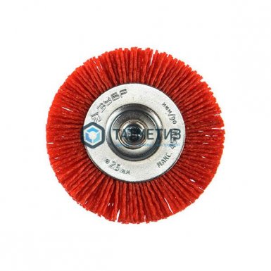 Щетка для дрели дисковая  75 мм, нейлоновая проволока с абразивным покрытием, ЗУБР ПРОФ |  «ТАТМЕТИЗ» Щетка для дрели дисковая  75 мм, нейлоновая проволока с абразивным покрытием, ЗУБР ПРОФ -  магазин «ТАТМЕТИЗ»