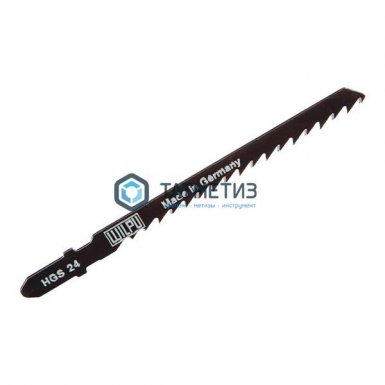 Пилки для лобзиков HGS 24 5 шт уп для дерева до 50мм (криволин., быстрый рез) WILPU T244D -  магазин крепежа «ТАТМЕТИЗ»