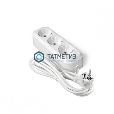 Удлинитель бытовой 3х3м с/з, 16А АВС-пластик E-303 Универсал -  магазин «ТАТМЕТИЗ»