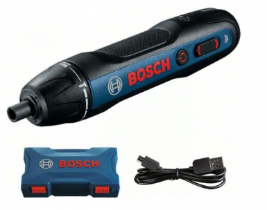 Аккумуляторная отвертка Bosch GO 2 3.6V-5Н, 1,5 А*ч -  магазин «ТАТМЕТИЗ»