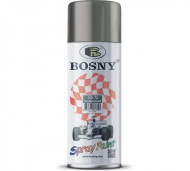 Краска аэроз. BOSNY 400 мл. №072  СЕРЕБРИСТО-БРОНЗОВАЯ -  магазин «ТАТМЕТИЗ»