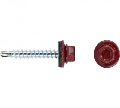 Саморез окраш.кров. 5,5х19 /3005/  (4000 шт/уп)  ТК |  «ТАТМЕТИЗ» Саморез окраш.кров. 5,5х19 /3005/  (4000 шт/уп)  ТК -  магазин «ТАТМЕТИЗ»