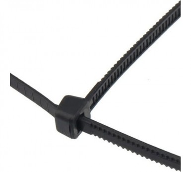 Хомут-стяжка нейлон  200 х 4,8  (100 шт/уп)  REXANT черный |  «ТАТМЕТИЗ» Хомут-стяжка нейлон  200 х 4,8  (100 шт/уп)  REXANT черный -  магазин «ТАТМЕТИЗ»