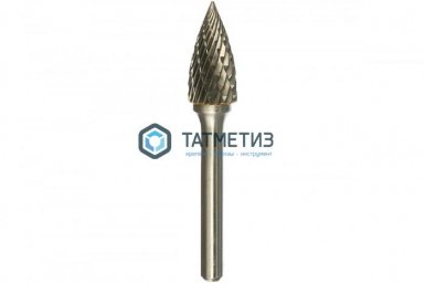 Шарошка борфреза по металлу, тв.сплав., заостр.парабола, G1225M06, d=12мм, l=25мм, пос.6мм, SEB 407S |  «ТАТМЕТИЗ» Шарошка борфреза по металлу, тв.сплав., заостр.парабола, G1225M06, d=12мм, l=25мм, пос.6мм, SEB 407S -  магазин «ТАТМЕТИЗ»