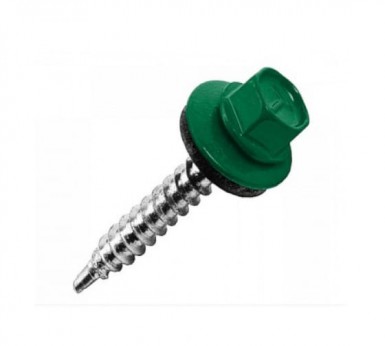 Саморез окраш.кров. 5,5х19 /6005/  (250 шт/уп)  МК / D |  «ТАТМЕТИЗ» Саморез окраш.кров. 5,5х19 /6005/  (250 шт/уп)  МК / D -  магазин «ТАТМЕТИЗ»