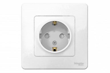 Розетка 1-м СП BLANCA 16А 250В с заземл. бел., со шторками |  «ТАТМЕТИЗ» Розетка 1-м СП BLANCA 16А 250В с заземл. бел., со шторками -  магазин «ТАТМЕТИЗ»