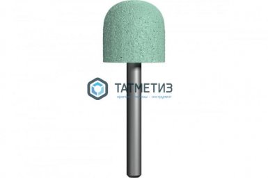 Шарошка абразивная, карбид кремниевая, закругленная 25 х 25 мм, пос.6мм, Практика |  «ТАТМЕТИЗ» Шарошка абразивная, карбид кремниевая, закругленная 25 х 25 мм, пос.6мм, Практика -  магазин «ТАТМЕТИЗ»