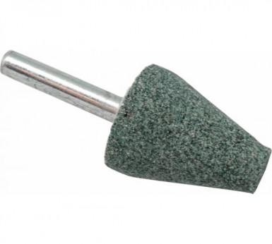 Шарошка абразивная, карбид кремниевая, коническая 25 х 32 мм, пос.6мм, Практика |  «ТАТМЕТИЗ» Шарошка абразивная, карбид кремниевая, коническая 25 х 32 мм, пос.6мм, Практика -  магазин «ТАТМЕТИЗ»