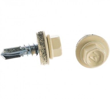 Саморез окраш.кров. 5,5х19 /1015/  (250 шт/уп)  МК |  «ТАТМЕТИЗ» Саморез окраш.кров. 5,5х19 /1015/  (250 шт/уп)  МК -  магазин «ТАТМЕТИЗ»