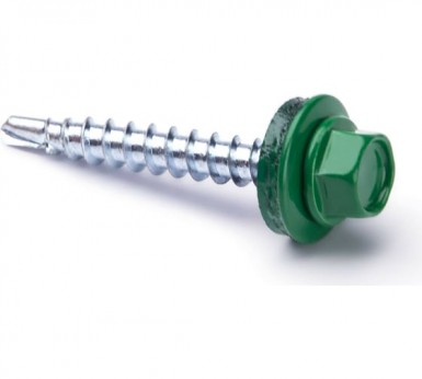 Саморез окраш.кров. 5, 5х25 6026 OMAX M (10х250) |  «ТАТМЕТИЗ» Саморез окраш.кров. 5, 5х25 6026 OMAX M (10х250) -  магазин «ТАТМЕТИЗ»