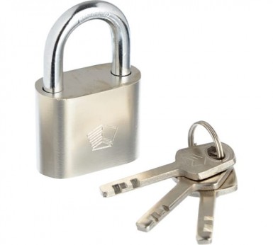 Замок навесной овал 30мм ЕРМАК -  магазин крепежа «ТАТМЕТИЗ»