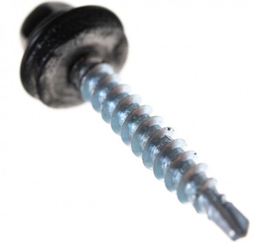 Саморез окраш.кров. 4,8х35 /9005/  (3500 шт/уп)  ТК черный янтарь |  «ТАТМЕТИЗ» Саморез окраш.кров. 4,8х35 /9005/  (3500 шт/уп)  ТК черный янтарь -  магазин «ТАТМЕТИЗ»