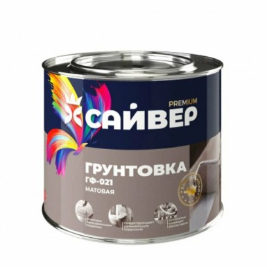 Грунт ГФ-021  КРАСНО-КОРИЧНЕВЫЙ  0,8 кг Сайвер -  магазин «ТАТМЕТИЗ»