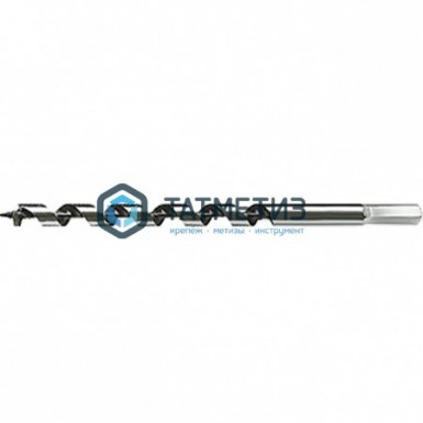 Сверло по дереву, спираль Левиса 25х460 мм, 6-гранный хвостовик// MATRIX |  «ТАТМЕТИЗ» Сверло по дереву, спираль Левиса 25х460 мм, 6-гранный хвостовик// MATRIX -  магазин «ТАТМЕТИЗ»