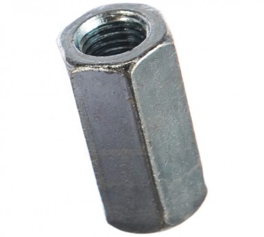 Гайка соединительная DIN 6334, оц М16  (210 шт/уп) КК |  «ТАТМЕТИЗ» Гайка соединительная DIN 6334, оц М16  (210 шт/уп) КК -  магазин «ТАТМЕТИЗ»