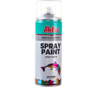 Краска аэроз. КРАСНАЯ  глянц. RAL3020 400Ml Gw.300Gr (6) Akfix -  магазин «ТАТМЕТИЗ»