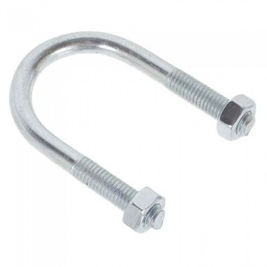 Хомут U-образный d 61 (2 ) М10  UBZ |  «ТАТМЕТИЗ» Хомут U-образный d 61 (2 ) М10  UBZ -  магазин «ТАТМЕТИЗ»