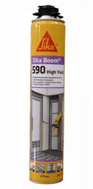 Пена монтажная проф Sika Boom-590 High Yield 870мл 12 |  «ТАТМЕТИЗ» Пена монтажная проф Sika Boom-590 High Yield 870мл 12 -  магазин крепежа «ТАТМЕТИЗ»