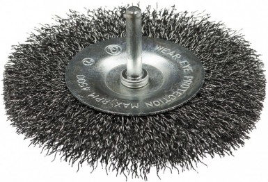 Щетка для дрели дисковая  50 мм, гофрированная № 152 ПрофОснастка Мастер |  «ТАТМЕТИЗ» Щетка для дрели дисковая  50 мм, гофрированная № 152 ПрофОснастка Мастер -  магазин «ТАТМЕТИЗ»