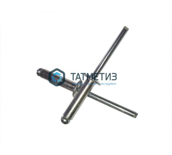 Заклепка 4,8 х 16 вытяжная нерж А2/А2 DIN 7337 Заклепка 4,8 х 16 вытяжная нерж А2/А2 DIN 7337