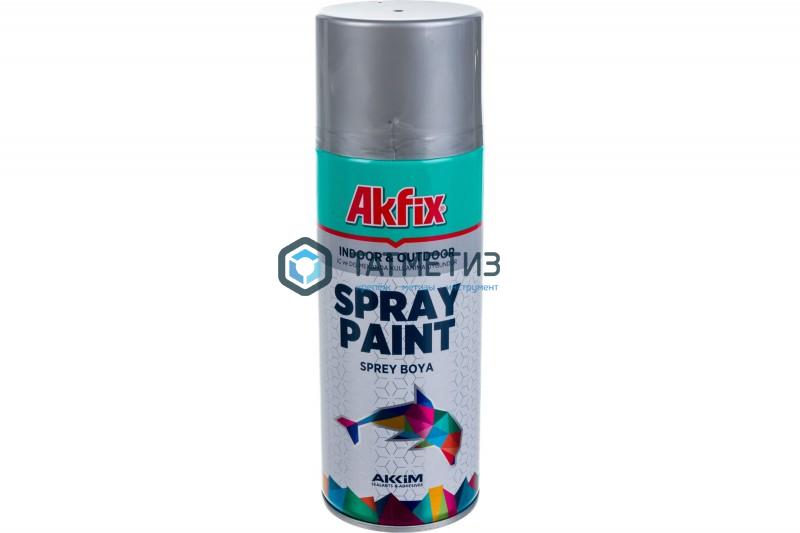 Краска аэроз. АЛЮМИНЕВАЯ RAL9006 400Ml Gw.300Gr (6 Akfix Краска аэроз. АЛЮМИНЕВАЯ RAL9006 400Ml Gw.300Gr (6 Akfix