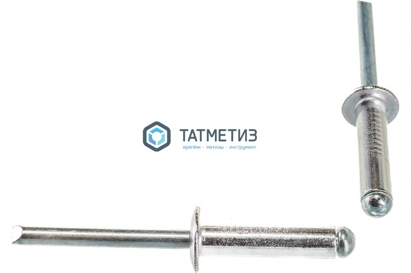 Заклепки ZK ал/ст 6,4x25  (250 шт/уп)  SRC Заклепки ZK ал/ст 6,4x25  (250 шт/уп)  SRC