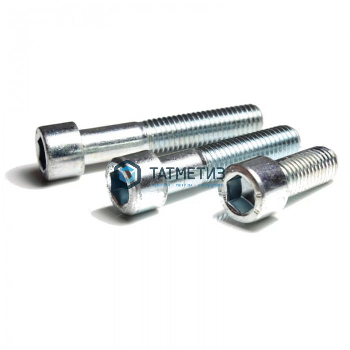 Винт с внутр 6-гр DIN 912, оц 10х 30  (уп 5 кг/ 186 шт)* Винт с внутр 6-гр DIN 912, оц 10х 30  (уп 5 кг/ 186 шт)*