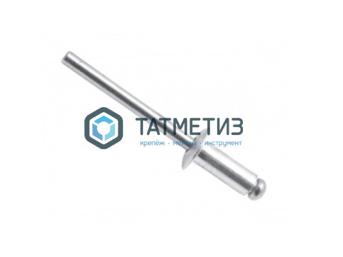 Заклепка 4,8 х 30 вытяжная нерж А2/А2 DIN 7337 Заклепка 4,8 х 30 вытяжная нерж А2/А2 DIN 7337