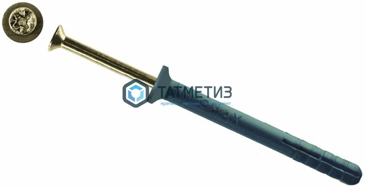 Дюбель-гвоздь 8х140 потай (250 шт уп) OMAX Дюбель-гвоздь 8х140 потай (250 шт уп) OMAX