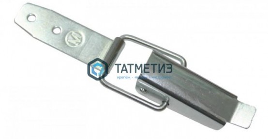 Замок накидной L-130 цинк |  «ТАТМЕТИЗ» Замок накидной L-130 цинк -  магазин крепежа «ТАТМЕТИЗ»