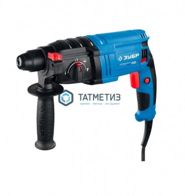 Перфоратор ЗУБР SDS-plus, реверс, горизонт., 2, 3 Дж, 0-1950 об мин, 0-6200 уд мин, 650Вт, кейс |  «ТАТМЕТИЗ» Перфоратор ЗУБР SDS-plus, реверс, горизонт., 2, 3 Дж, 0-1950 об мин, 0-6200 уд мин, 650Вт, кейс -  магазин крепежа «ТАТМЕТИЗ»
