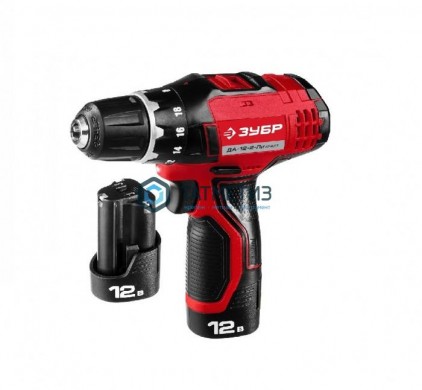 Дрель-шуруповерт 12 В, Li-Ion, 2 АКБ, ЗУБР |  «ТАТМЕТИЗ» Дрель-шуруповерт 12 В, Li-Ion, 2 АКБ, ЗУБР -  магазин крепежа «ТАТМЕТИЗ»