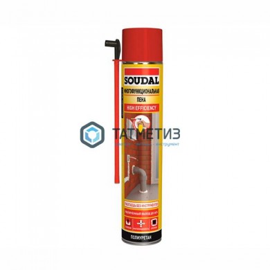 Пена монтажная SOUDAL  750мл /12 |  «ТАТМЕТИЗ» Пена монтажная SOUDAL  750мл /12 -  магазин крепежа «ТАТМЕТИЗ»