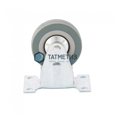 Колесо  неповоротное d-75мм, крепление  платформенное // СИБРТЕХ |  «ТАТМЕТИЗ» Колесо  неповоротное d-75мм, крепление  платформенное // СИБРТЕХ -  магазин крепежа «ТАТМЕТИЗ»
