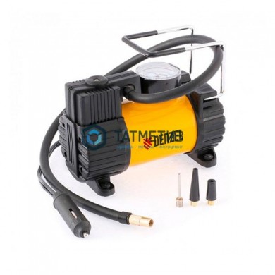 Компрессор автомобильный AC-37, 12 В, 7 атм., 37 л/мин, автомоб. предохранитель// Denzel |  «ТАТМЕТИЗ» Компрессор автомобильный AC-37, 12 В, 7 атм., 37 л/мин, автомоб. предохранитель// Denzel -  магазин крепежа «ТАТМЕТИЗ»