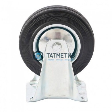 Колесо  неповоротное d-160мм, крепление  платформенное // СИБРТЕХ |  «ТАТМЕТИЗ» Колесо  неповоротное d-160мм, крепление  платформенное // СИБРТЕХ -  магазин крепежа «ТАТМЕТИЗ»