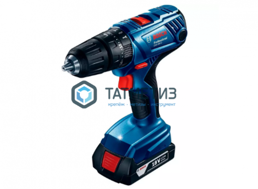 Дрель-шуруповерт аккумуляторная Bosch GSB 180-LI 2x2,0 Ач |  «ТАТМЕТИЗ» Дрель-шуруповерт аккумуляторная Bosch GSB 180-LI 2x2,0 Ач -  магазин крепежа «ТАТМЕТИЗ»