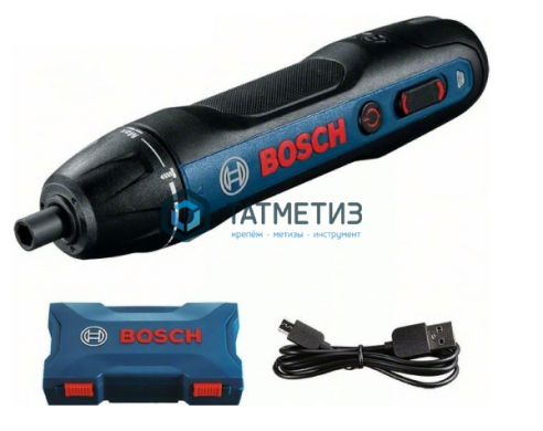 Отвертка аккумуляторная Bosch GO 2 3.6V-5Н, 1,5 А*ч |  «ТАТМЕТИЗ» Отвертка аккумуляторная Bosch GO 2 3.6V-5Н, 1,5 А*ч -  магазин крепежа «ТАТМЕТИЗ»