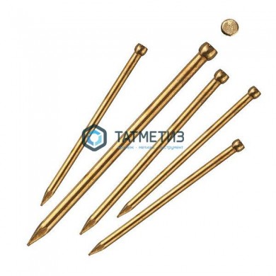 Гвозди NFL-LU 1,2х30 латун (5 кг) |  «ТАТМЕТИЗ» Гвозди NFL-LU 1,2х30 латун (5 кг) -  магазин крепежа «ТАТМЕТИЗ»