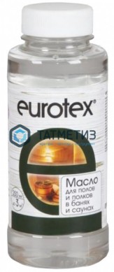 Масло для защиты полка Eurotex-Сауна 250 мл./12 |  «ТАТМЕТИЗ» Масло для защиты полка Eurotex-Сауна 250 мл./12 -  магазин крепежа «ТАТМЕТИЗ»