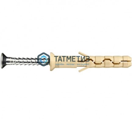 Дюбель-гвоздь  5х30 гриб (200 шт/уп) КТ |  «ТАТМЕТИЗ» Дюбель-гвоздь  5х30 гриб (200 шт/уп) КТ -  магазин крепежа «ТАТМЕТИЗ»