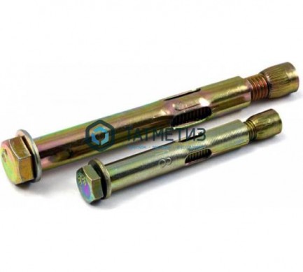 Анкерный болт 10x130  ( 40 шт/уп) КК |  «ТАТМЕТИЗ» Анкерный болт 10x130  ( 40 шт/уп) КК -  магазин крепежа «ТАТМЕТИЗ»