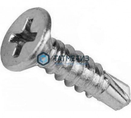 Саморезы оконные 3,9х32 сверло цинк  (10 000 шт/уп) КК |  «ТАТМЕТИЗ» Саморезы оконные 3,9х32 сверло цинк  (10 000 шт/уп) КК -  магазин крепежа «ТАТМЕТИЗ»