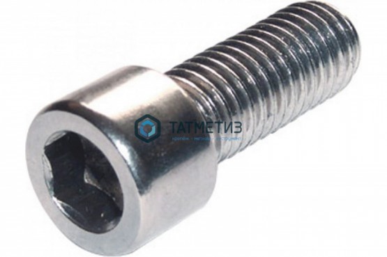 Винт с внутр 6-гр DIN 912, оц 10х 20  (уп 25 кг/ 1100 шт)* |  «ТАТМЕТИЗ» Винт с внутр 6-гр DIN 912, оц 10х 20  (уп 25 кг/ 1100 шт)* -  магазин крепежа «ТАТМЕТИЗ»