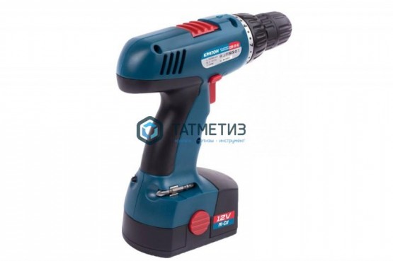 Дрель-шуруповерт аккумуляторная Кратон CDH-12-KL |  «ТАТМЕТИЗ» Дрель-шуруповерт аккумуляторная Кратон CDH-12-KL -  магазин крепежа «ТАТМЕТИЗ»